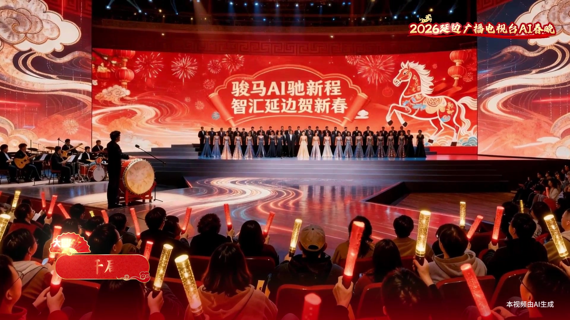 2026AI春晚 《骏马AI驰新程 智汇延边贺新春》
